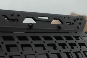 Toyota 4Runner Exterior Window Molle - Driver Side - DV8 Offroad - For DV8 Roof Rack - Black Powder Coated - `25-`26